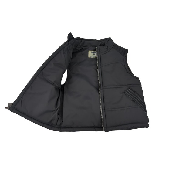 NWT Genuine Kids from Oshkosh Charcoal/Black Toddler Sweater Vest 12M - Picture 2 of 5